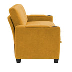 Chenille Storage Sofa, Multi-functional Loveseat