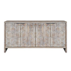 Farmhouse Style Wooden Sideboard Buffet Server Cabinet with Doors