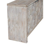 Farmhouse Style Wooden Sideboard Buffet Server Cabinet with Doors