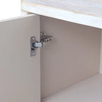 Farmhouse Style Wooden Sideboard Buffet Server Cabinet with Doors
