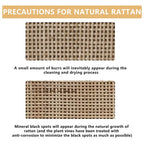 6 Rattan Drawers Storage Cabinet