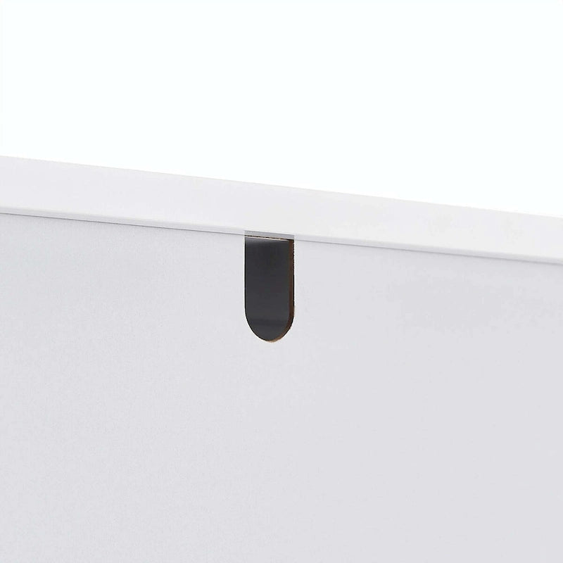 Tall Storage Cabinet with Two Drawers
