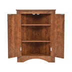Triangle Bathroom Storage Cabinet with Adjustable Shelves