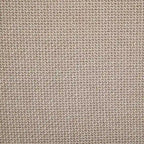 Retro Linen Dining Chairs Set of 2, Bentwood Back with Metal Legs
