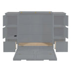 Full Size Murphy Bed with Drawers
