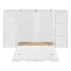 Full Size Murphy Bed with Drawers