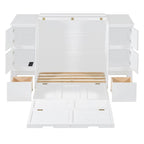 Full Size Murphy Bed with Drawers