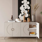 59.84W 4 Door Wooden Cabinet Sideboard Buffet - N/A