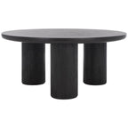 SAFAVIEH Home Mork 3 Leg Round Coffee Table - 40Wx40Dx18H