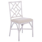 SAFAVIEH Maye Rattan Accent Chair with Cushion (Set of 2) - 18.5  W x 20.9  L x 35.8  H - 19Wx21Dx36H