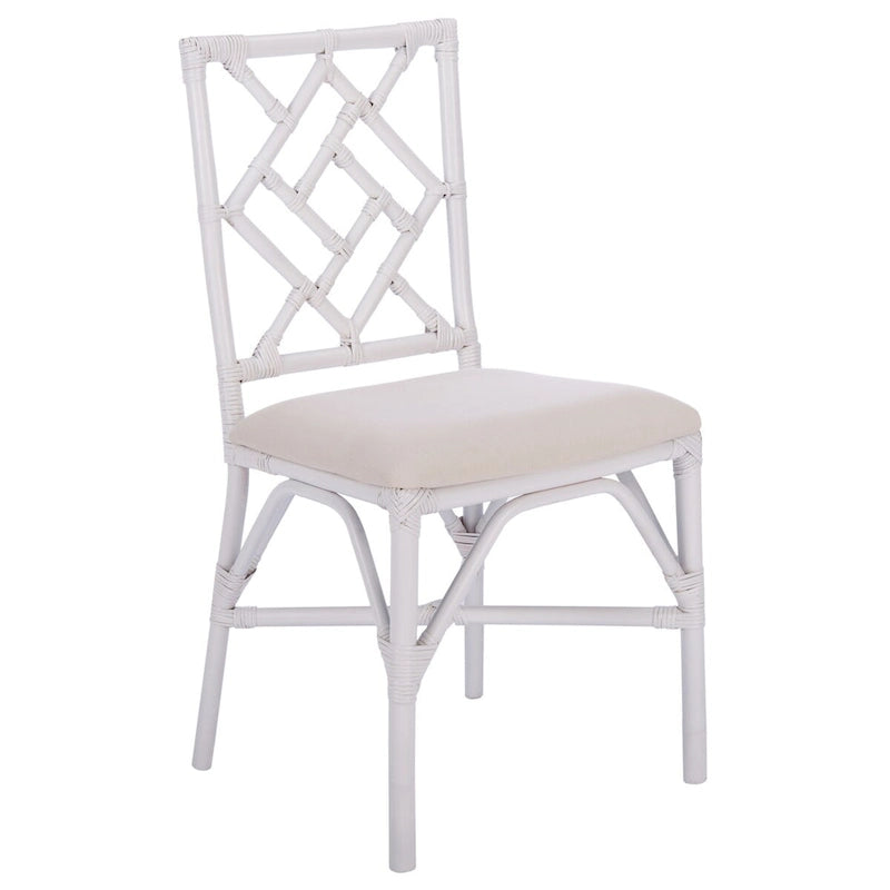 SAFAVIEH Maye Rattan Accent Chair with Cushion (Set of 2) - 18.5  W x 20.9  L x 35.8  H - 19Wx21Dx36H