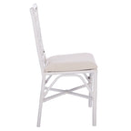 SAFAVIEH Maye Rattan Accent Chair with Cushion (Set of 2) - 18.5  W x 20.9  L x 35.8  H - 19Wx21Dx36H