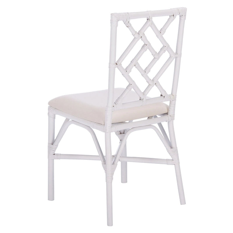SAFAVIEH Maye Rattan Accent Chair with Cushion (Set of 2) - 18.5  W x 20.9  L x 35.8  H - 19Wx21Dx36H