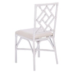 SAFAVIEH Maye Rattan Accent Chair with Cushion (Set of 2) - 18.5  W x 20.9  L x 35.8  H - 19Wx21Dx36H