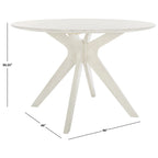 SAFAVIEH Couture Meiko 46-inch Round Dining Table - 46 In W x 46 In D x 30 In H - 46Wx46Dx30H