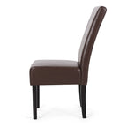 Pertica Patterned Upholstered Dining Chairs (Set of 4) by Christopher Knight Home