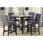 New Classic Furniture Reginald 5-Piece Round Counter Set
