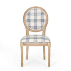 French Country Fabric Dining Chairs - NH419413