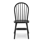 International Concepts Solid Wood Windsor Spindle Back Dining Chair