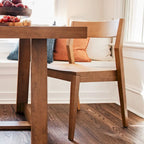 Plank and Beam Modern Solid Wood Dining Chair