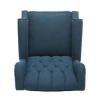 Walter Tufted Fabric Recliners (Set of 2) by Christopher Knight Home