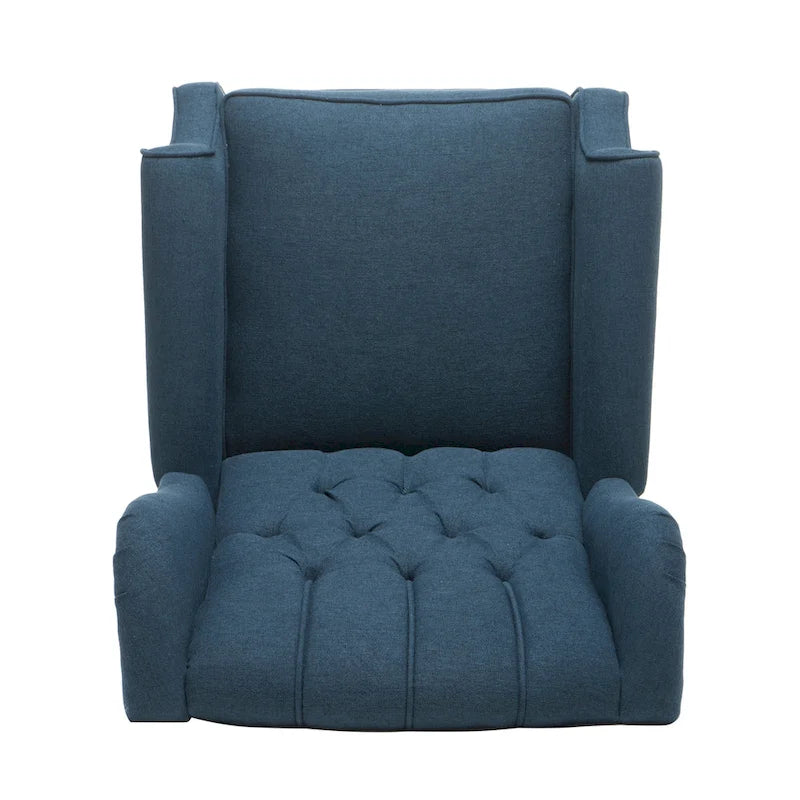 Walter Tufted Fabric Recliners (Set of 2) by Christopher Knight Home