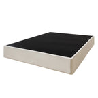 CraftPorch Solid Wood 8-Inch Box Spring Foundation with Wood Slats