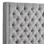 Naples Button-tufted Wingback Headboard only by iNSPIRE Q Artisan