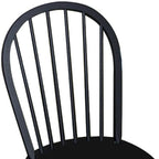 International Concepts Solid Wood Windsor Spindle Back Dining Chair