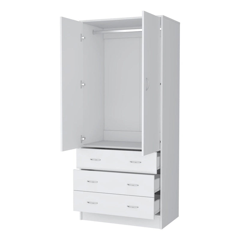 Prescott Armoire - White