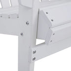 Outdoor Folding Adirondack Chair Patio Chair with Cup Holder