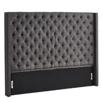 Naples Button-tufted Wingback Headboard only by iNSPIRE Q Artisan