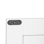 Bathroom Floor Storage Cabinet with Double Door