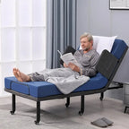 Adjustable Bed with Wireless Remote, Hospital Bed Base with/without Mattress