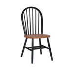 International Concepts Solid Wood Windsor Spindle Back Dining Chair