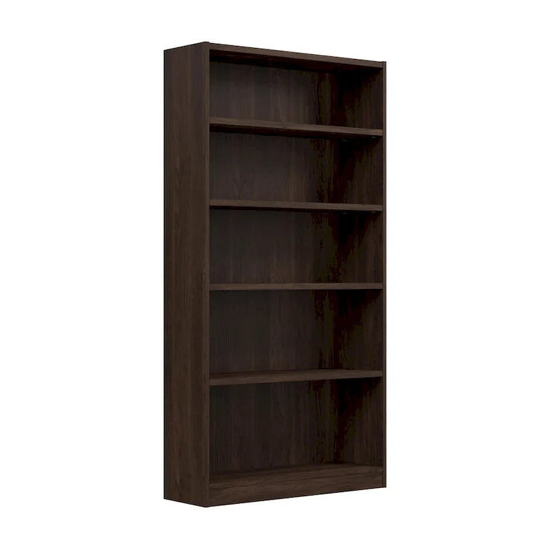 Universal Tall 5 Shelf Bookcase Storage by Bush Furniture