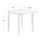 Simple Living Country Cottage Drop Leaf 3-piece Dining Set