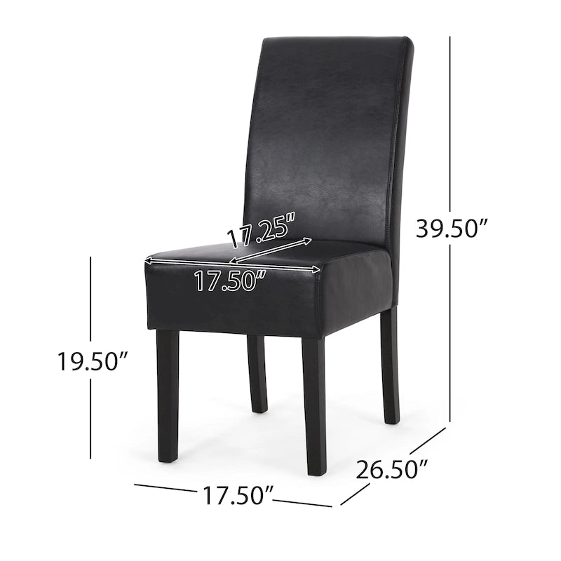 Pertica Patterned Upholstered Dining Chairs (Set of 4) by Christopher Knight Home