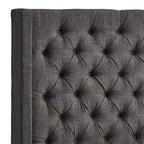 Naples Button-tufted Wingback Headboard only by iNSPIRE Q Artisan