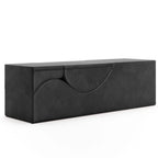 Avana Kami Convertible Chaise / Yoga & Massage - 2-In-1 Ottoman with Concealed Fold Out Yoga Lounge Chair, Microvelvet - N/A