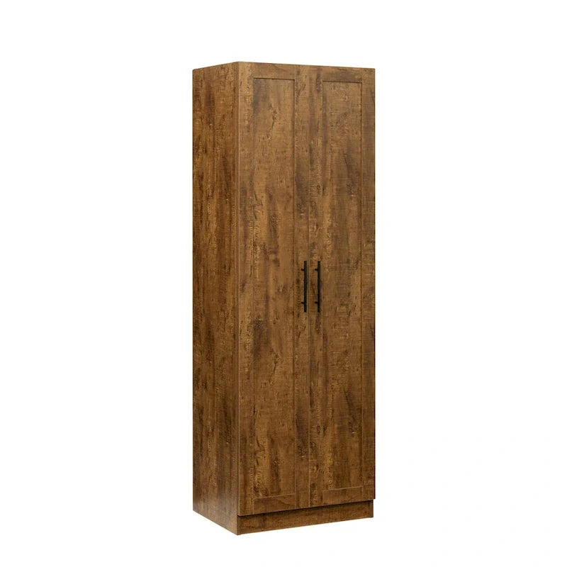 High Wardrobe/Armoires with 3 Shelves