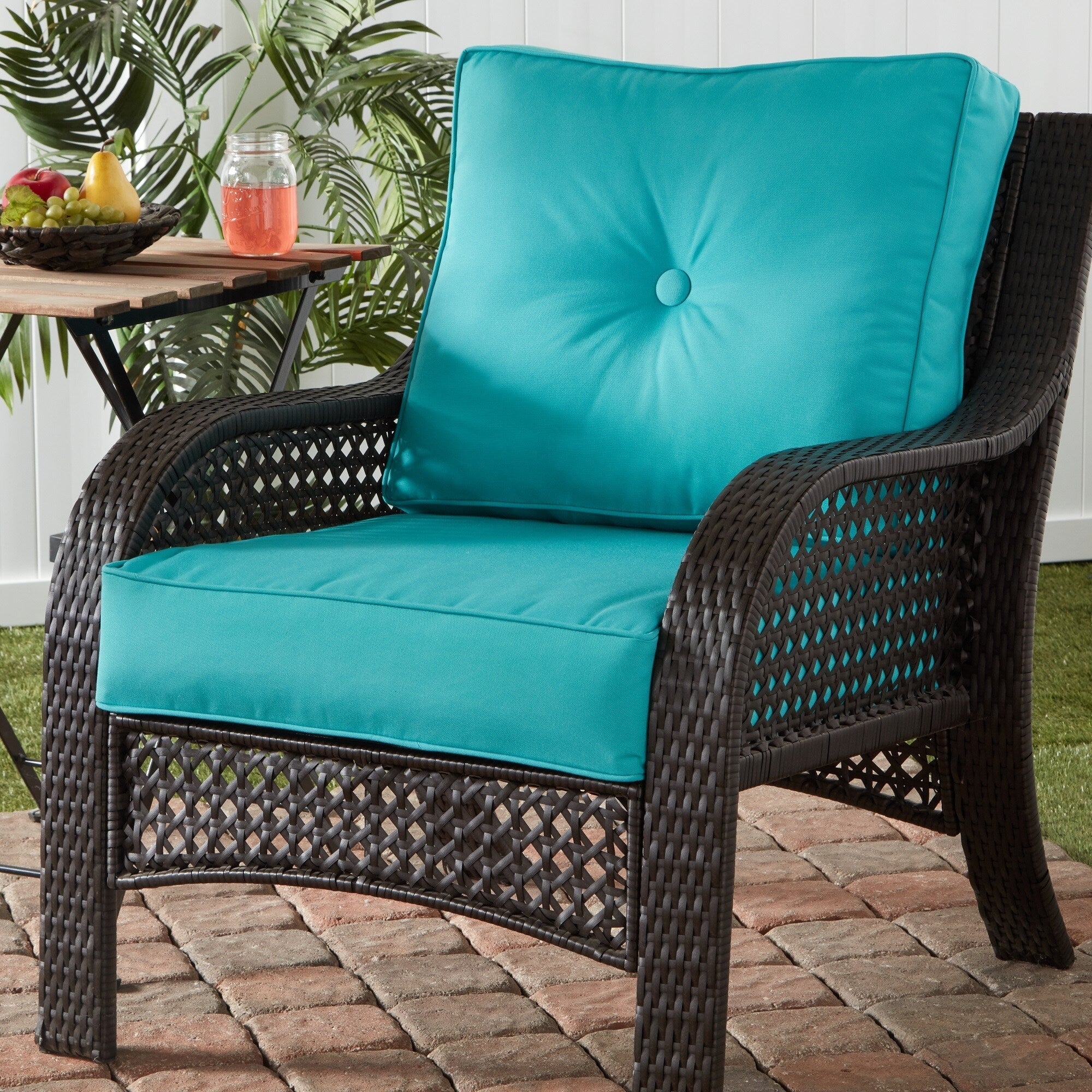 Sunbrella 2-Piece Premium Deep Seat Outdoor Cushion Set